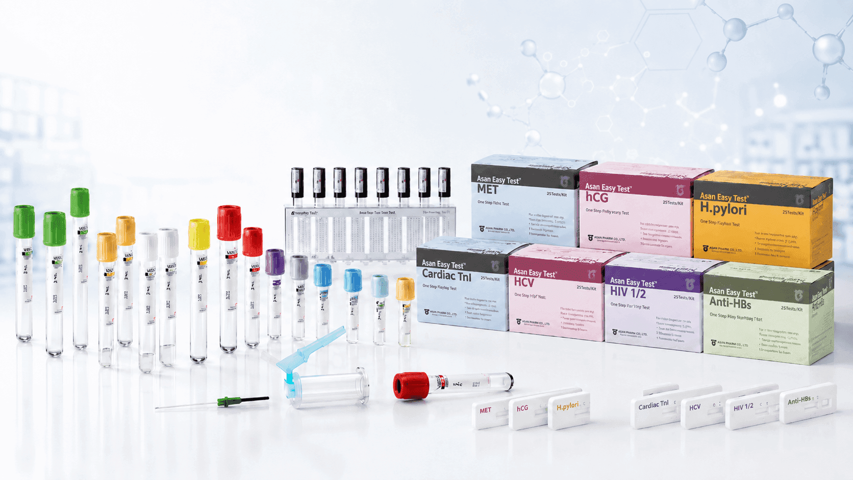 Testing equipment and consumables