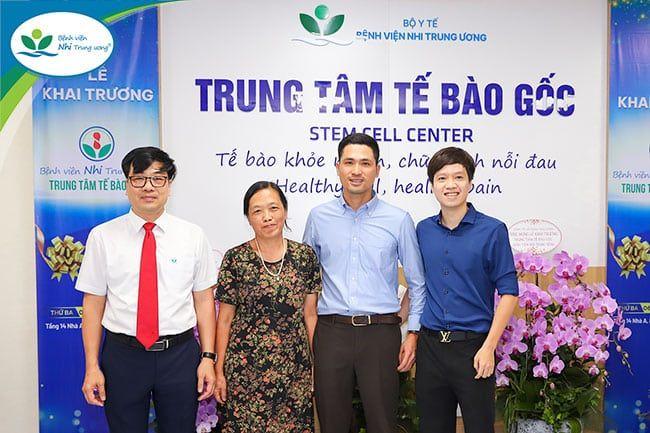 Medcomtech tham gia Lễ Khánh thành Trung tâm Tế bào gốc Bệnh viện Nhi Trung ương 