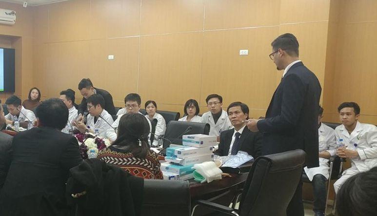 Hội thảo giới thiệu sản phẩm phẫu thuật hãng Meril tại Bệnh viện Việt Đức