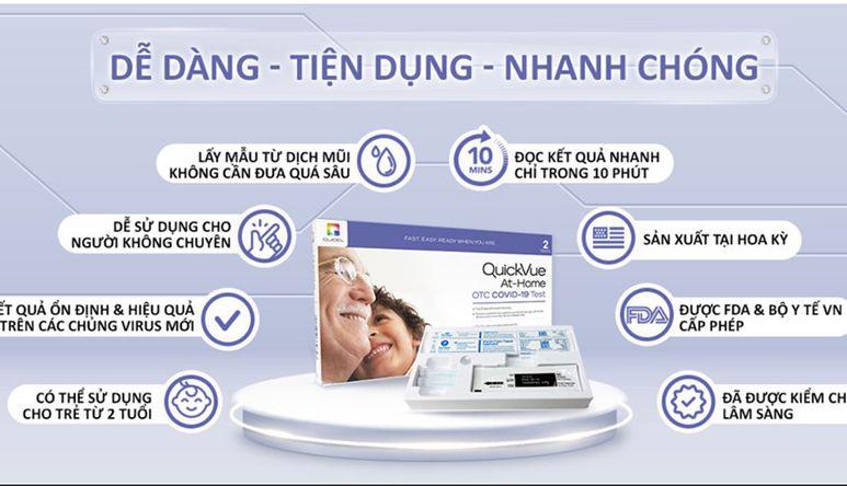 Khuyến khích người dân, doanh nghiệp chủ động tự test nhanh Covid-19