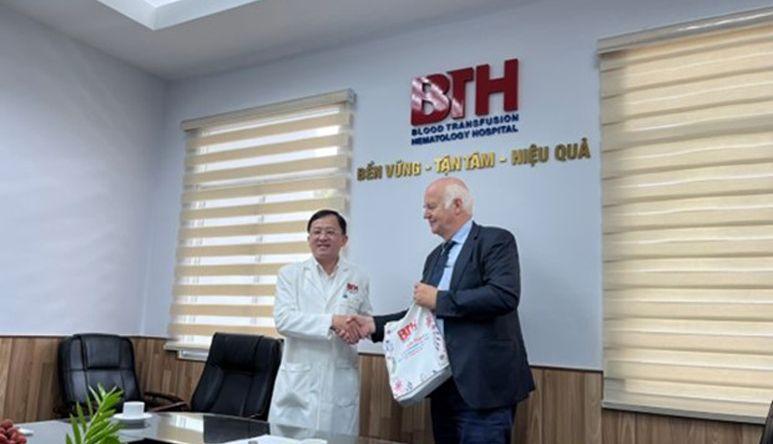 Chuyến công tác đánh giá, trao đổi về GMP của Medcomtech và chuyên gia Sanquin tại Việt Nam