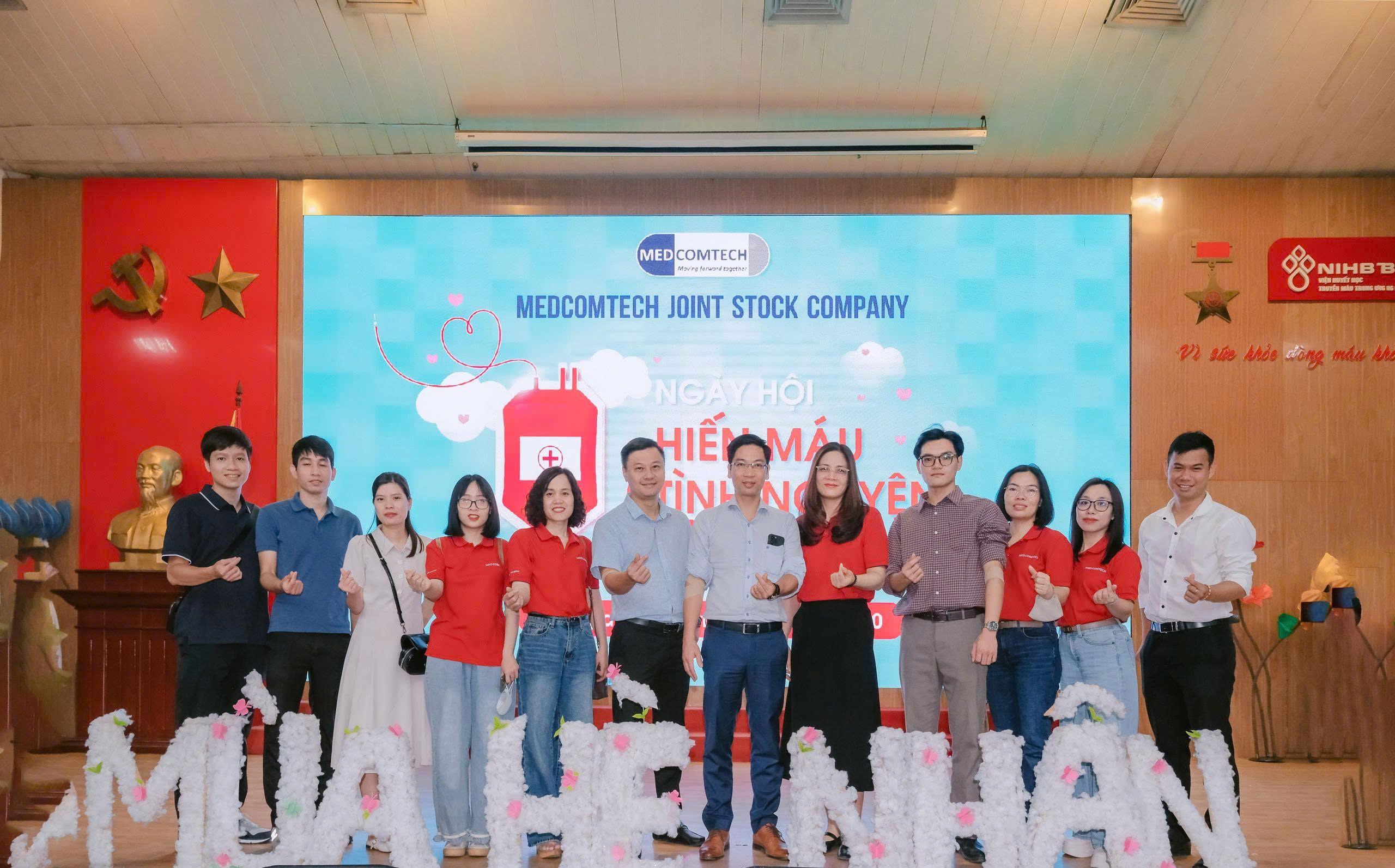 Medcomtech phát động Hiến máu tình nguyện Tháng 6