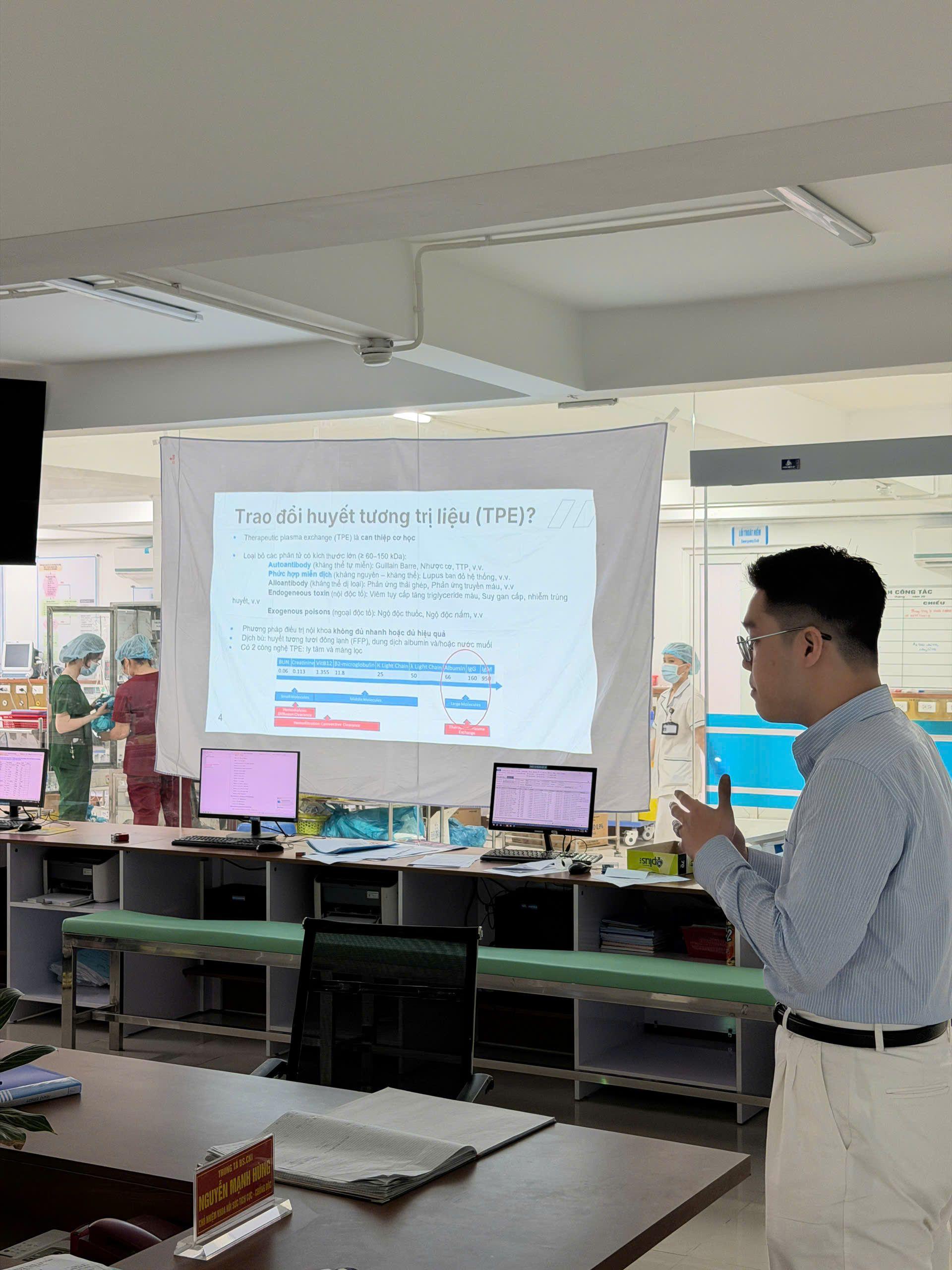 TPE Clinical Report at the Intensive Care and Toxicology Center, Military Hospital 121 